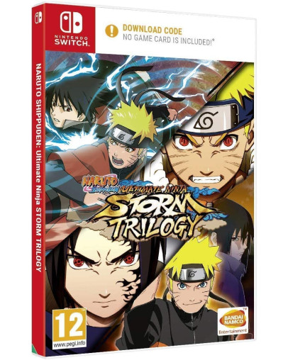 Naruto Ultimate Ninja Storm Trilogy - koda v škatlici (SWITCH)