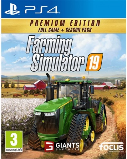 Farming Simulator 19 Premium Edition (PS4) - rabljeno