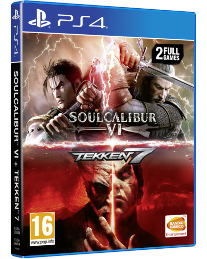 SoulCalibur 6 + Tekken 7 (PS4) - rabljeno