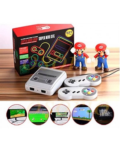 Super NES Mini HDMI + 621 NES iger + dva kontrolerja