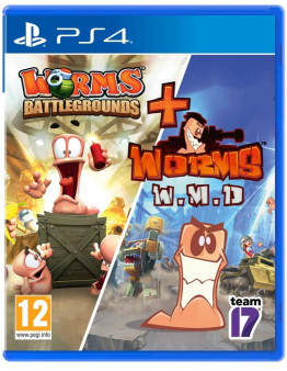 Worms Battlegrounds + Worms W.M.D. Double Pack (PS4)