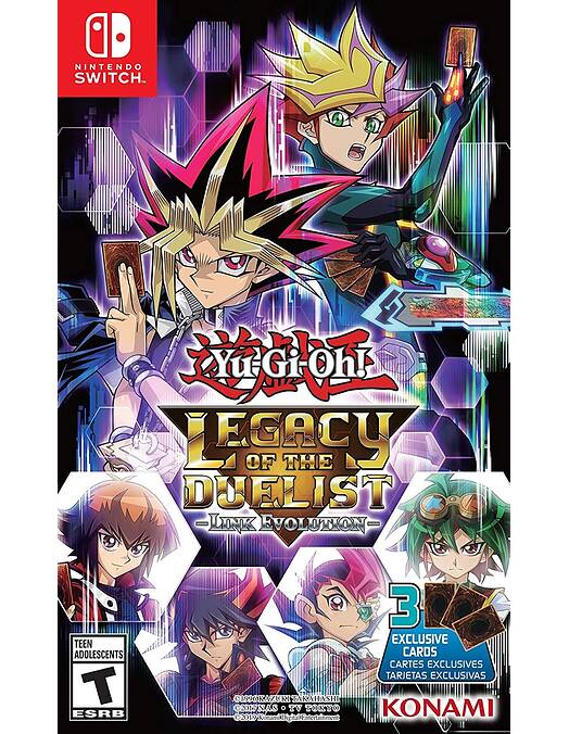 Yu-Gi-Oh Legacy of the Duelist Link Evolution - koda v škatlici (SWITCH)