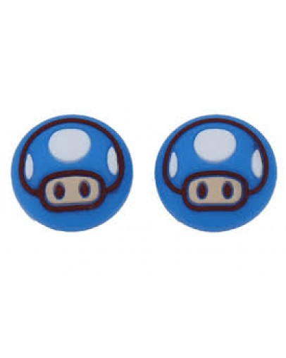 Silikonska Prevleka za Analogne Gumbe za Joy-Con Mario Toad Blue (SWITCH)