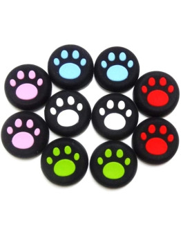 Silikonska prevleka za analogne gumbe Cat Claw v modri barvi za PS5 & PS4 & Xbox 360