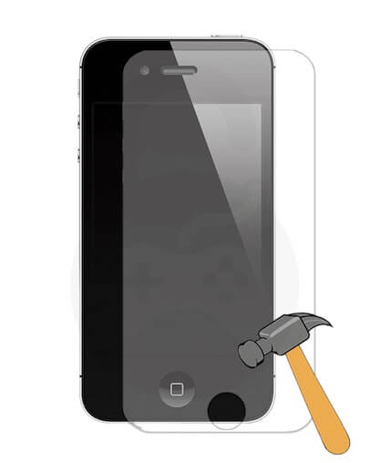 iPhone 4, iPhone 4S zaščitno steklo za ekran