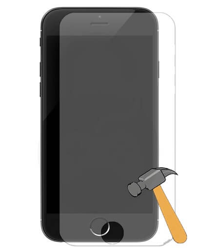 iPhone 6 zaščitno steklo za ekran