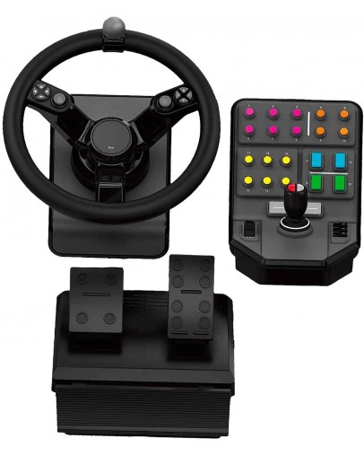 Logitech G Farm Simulator volan s kontrolami za težko mehanizacijo (PS4 | PC) - rabljeno