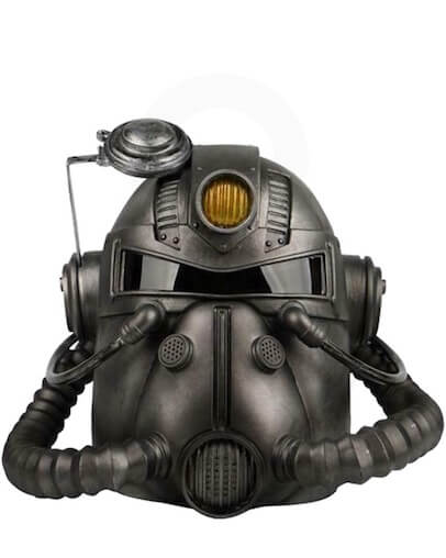 Fallout 76 Power Armor Edition Collector Helmet - velikosti prave čelade