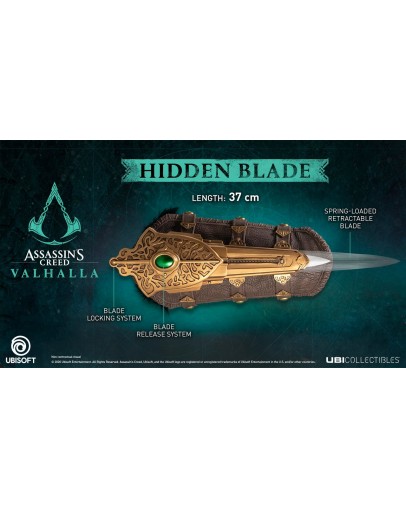Assassins Creed Valhalla Hidden Blade Replica Figurine