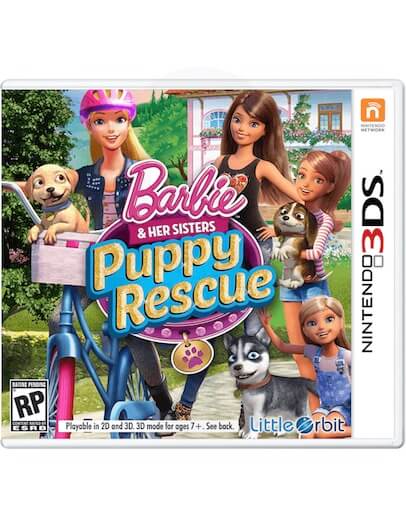 Barbie and Her Sisters Puppy Rescue (3DS) - rabljeno
