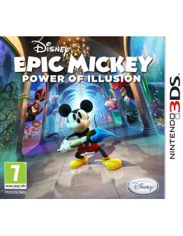 Disney Epic Mickey Power of Illusion - igra v nemščini (3DS) - rabljeno