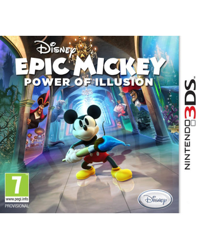Disney Epic Mickey Power of Illusion - igra v nemščini (3DS) - rabljeno