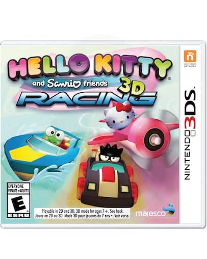 Hello Kitty and Sanrio Friends 3D Racing (3DS)