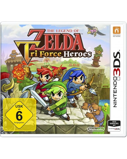The Legend of Zelda Tri Force Heroes (3DS) - rabljeno