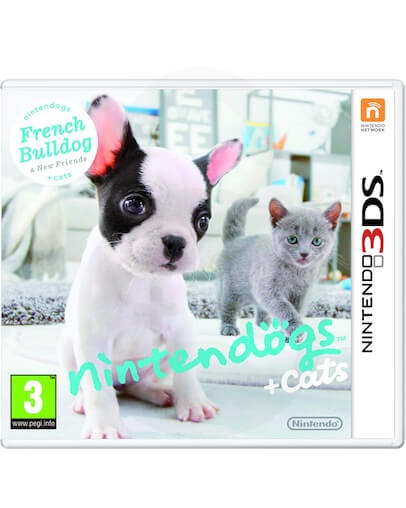 Nintendogs + Cats French Bulldog (3DS) - rabljeno