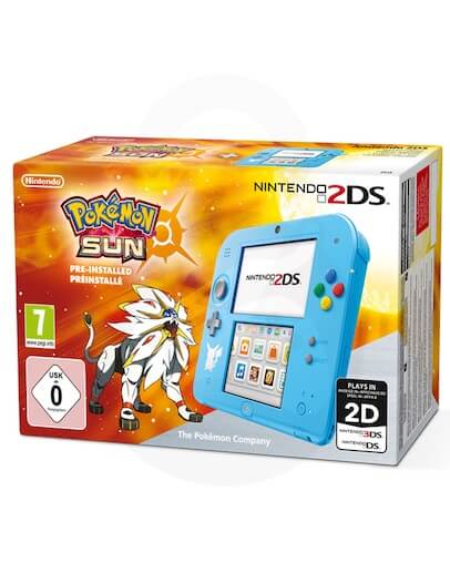Rabljeno - Nintendo 2DS Pokemon Limited Edition + MicroSD 4GB + napajalnik