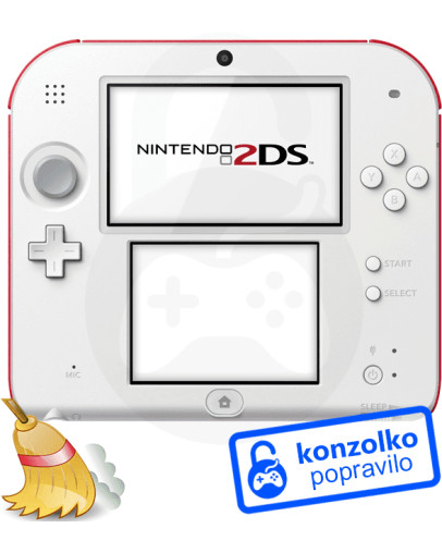 Nintendo 2DS Temeljito Čiščenje