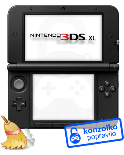 Nintendo 3DS XL Temeljito Čiščenje