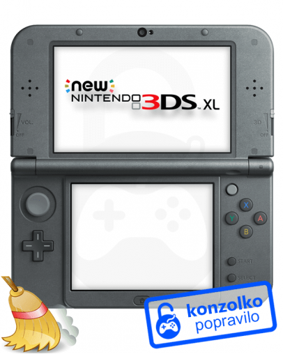 Nintendo NEW 3DS XL Temeljito Čiščenje