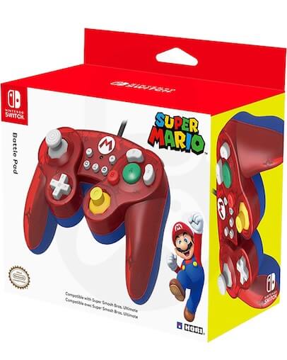 Battle Pad Mario GameCube Style Controller (Switch)