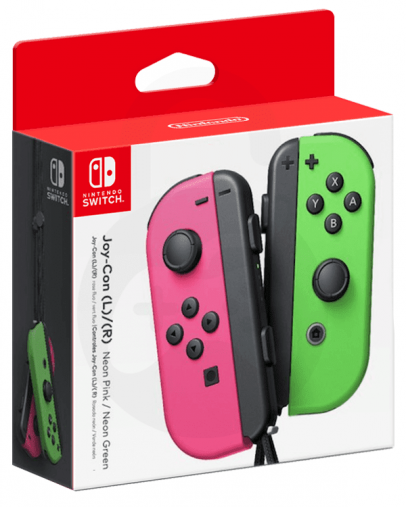 Nintendo Switch Joy-Con par kontrolerjev roza-zelene barve