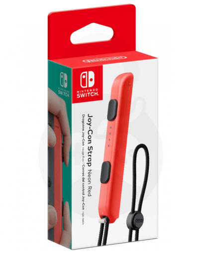 Nintendo Switch Joy-Con Zapestni Trak (Strap), rdeč