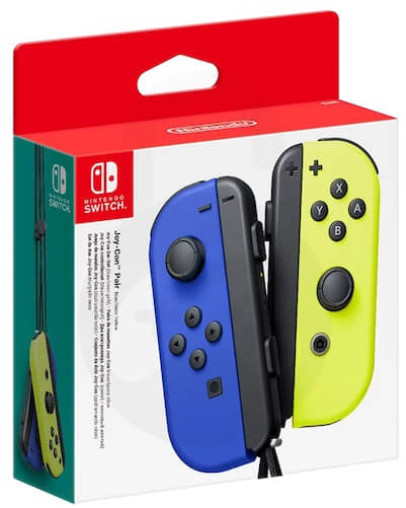 Nintendo Switch Joy-Con par kontrolerjev modro-rumene barve