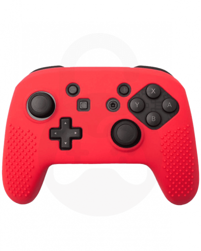 Nintendo Switch Silikonska Prevleka za Pro Controller, rdeča