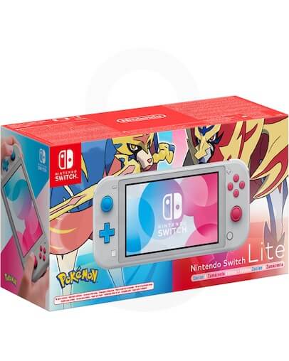 Nintendo Switch Lite Zacian & Zamazenta Pokemon Limited Edition