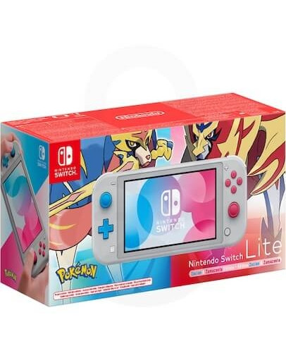 Obnovljen Nintendo Switch Lite Zacian & Zamazenta Pokemon Limited Edition + 2 leti garancije Obnovljen Nintendo Switch Lite Zacian & Zamazenta Pokemon Limited Edition + 2 leti garancije