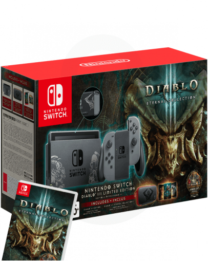 Nintendo Switch Diablo 3 Limited Edition + Diablo 3 Eternal Collection (SWITCH) + Torbica