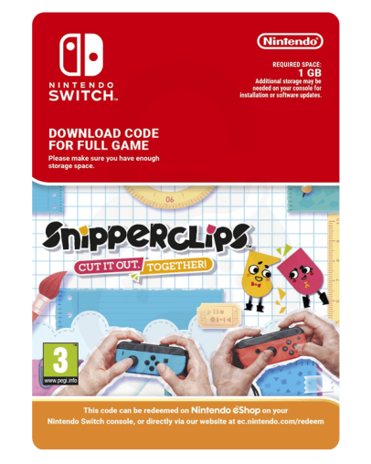 Snipperclips - Cut it out, together! (SWITCH) - rabljeno