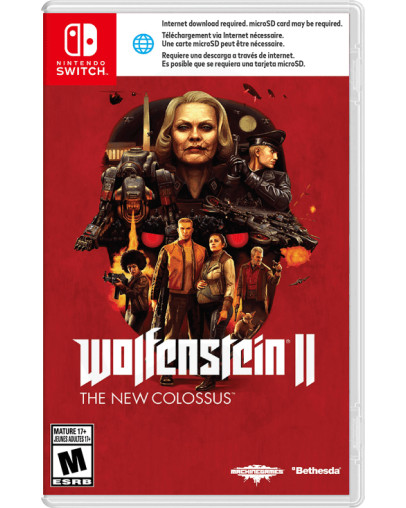 Wolfenstein 2 The New Colossus - igra v nemščini (SWITCH) - rabljeno