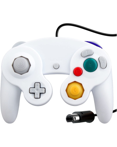 GameCube kontroler bele barve (združljiiv)