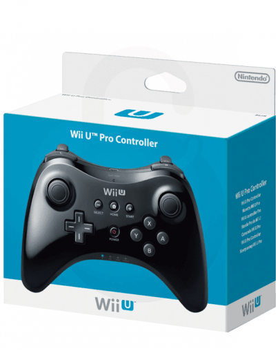 Nintendo Wii U PRO Controller, črn