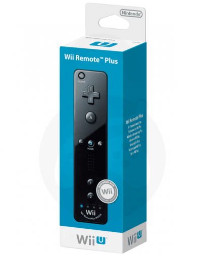 Obnovljen Nintendo Wii Remote Plus črne barve za Wii & Wii U + 2 leti garancije Obnovljen Nintendo Wii Remote Plus črne barve za Wii & Wii U + 2 leti garancije