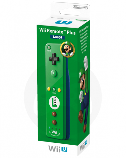 Nintendo Wii / Wii U Remote Plus Luigi Edition