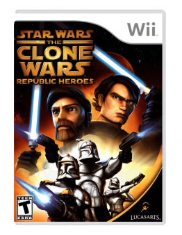 Star Wars The Clone Wars Republic Heroes (Wii) - rabljeno