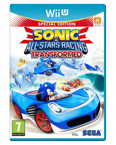 Sonic & All-Stars Racing Transformed (Wii U) - rabljeno