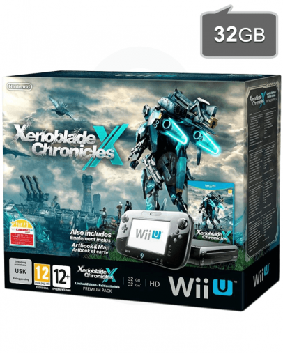 Nintendo Wii U Premium 32GB črn + Xenoblade Chronicles