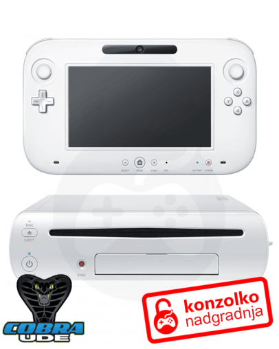 Nintendo Wii U (WiiU) Cobra UDE + Vgradnja + Čiščenje + Navodila
