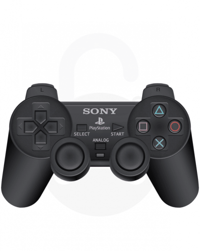 Playstation 2 DualShock 2 brezžični kontroler črn (PS2) Playstation 2 DualShock 2 brezžični kontroler črn (PS2)