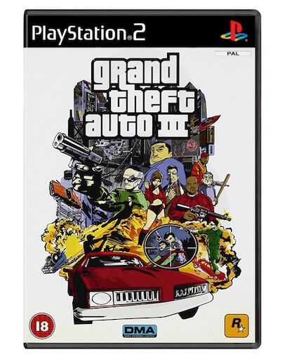 Grand Theft Auto 3 (PS2) - rabljeno