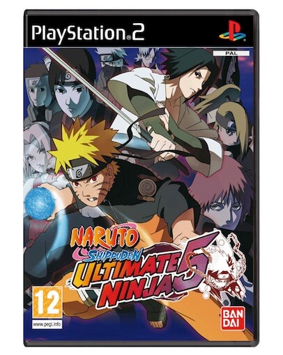 Naruto Shippuden Ultimate Ninja 5 (PS2) - rabljeno