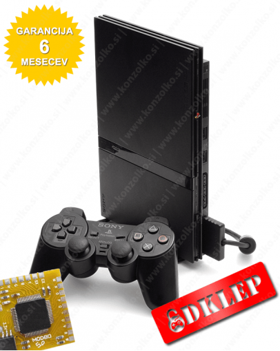 Rabljeno - Playstation 2 (PS2) Slim + ModBo 5.0 + Garancija