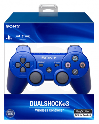 PS3 DualShock 3 brezžični kontroler, moder