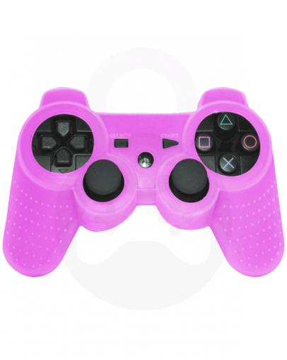 PS3 DualShock 3 silikonska prevleka roza