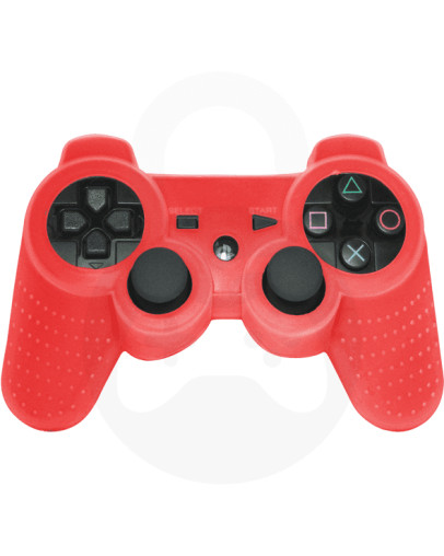 PS3 DualShock 3 silikonska prevleka rdeča
