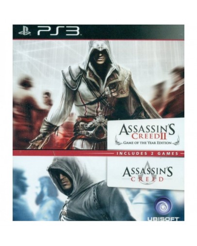 Assassins Creed 2 Game of the Year + Assassins Creed (PS3) - rabljeno