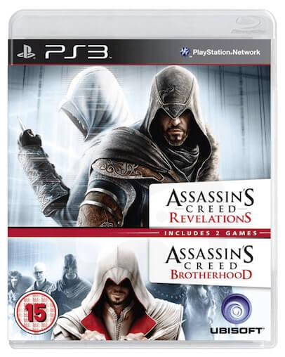 Assassins Creed Brotherhood + Assassins Creed Revelations (PS3) - rabljeno